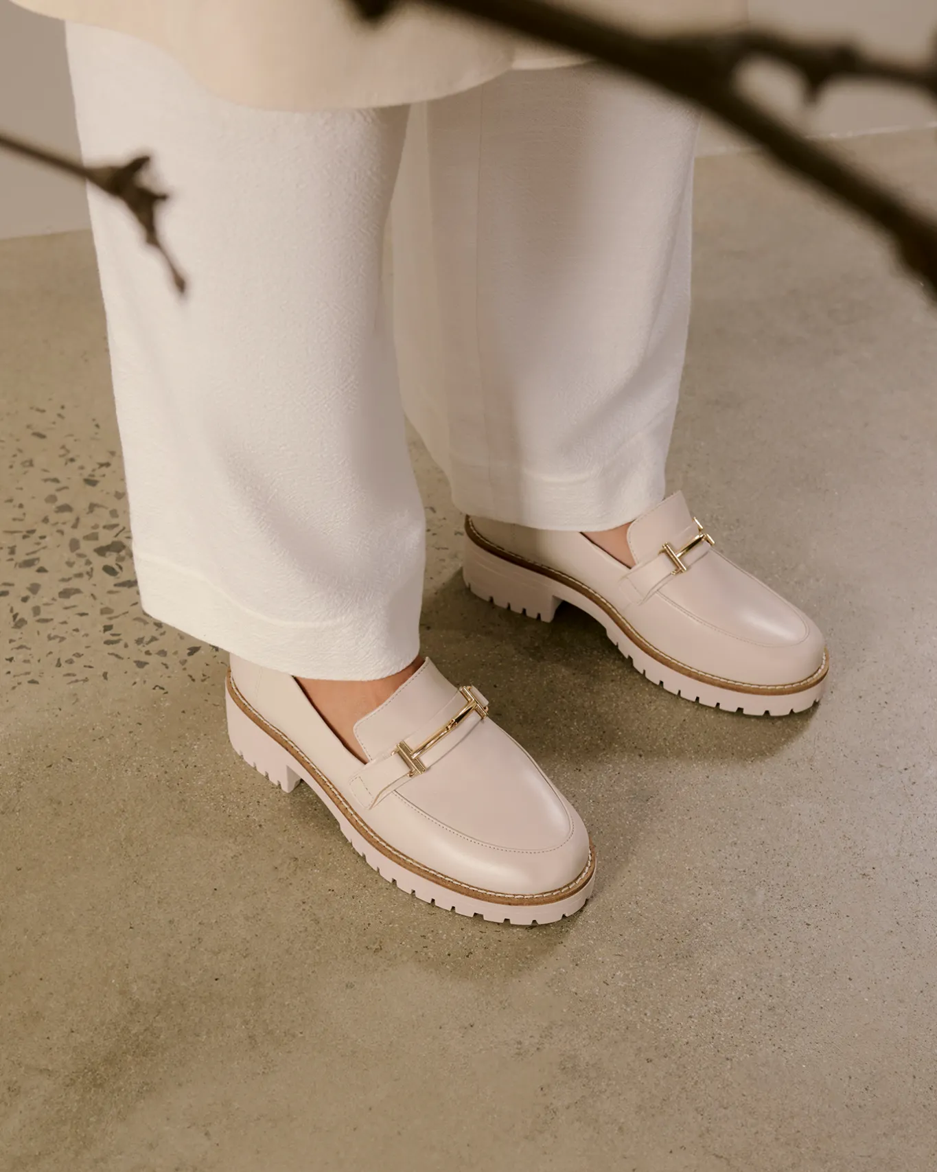 Women Betts Loafers|Leather^AGATHA Leather Heeled Loafers