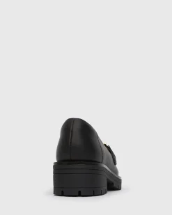 Women Betts Loafers|Leather^AGATHA Leather Heeled Loafers