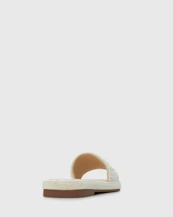 Women Betts Sandals|Flats^APOLLO Pearl Embellished Slides