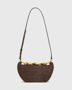 Betts Shoe Matches^BILLIE Raffia Crossbody Bag
