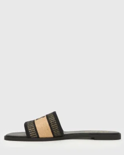 Women Betts Sandals|Flats^BONJOUR Square Toe Embroided Flats