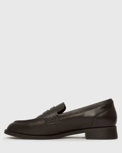 Women Betts Loafers|Leather^CASSIE Leather Penny Loafers