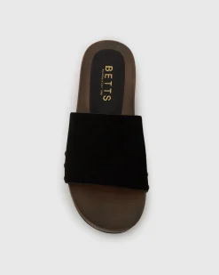 Women Betts Block|Low-Mid^CLARA Suede Leather Clogs