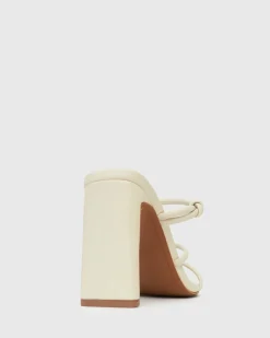 Women Betts Bridal|Block^CLEOPATRA High-Heeled Strappy Mules