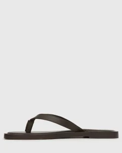 Women Betts Sandals|Flats^CRUSH Leather Thong Sandals