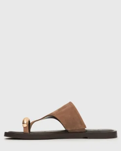 Women Betts Sandals|Flats^DOLPHIN Leather Thong Sandals