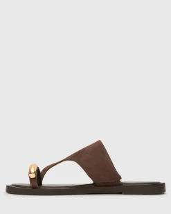 Women Betts Sandals|Flats^DOLPHIN Leather Thong Sandals