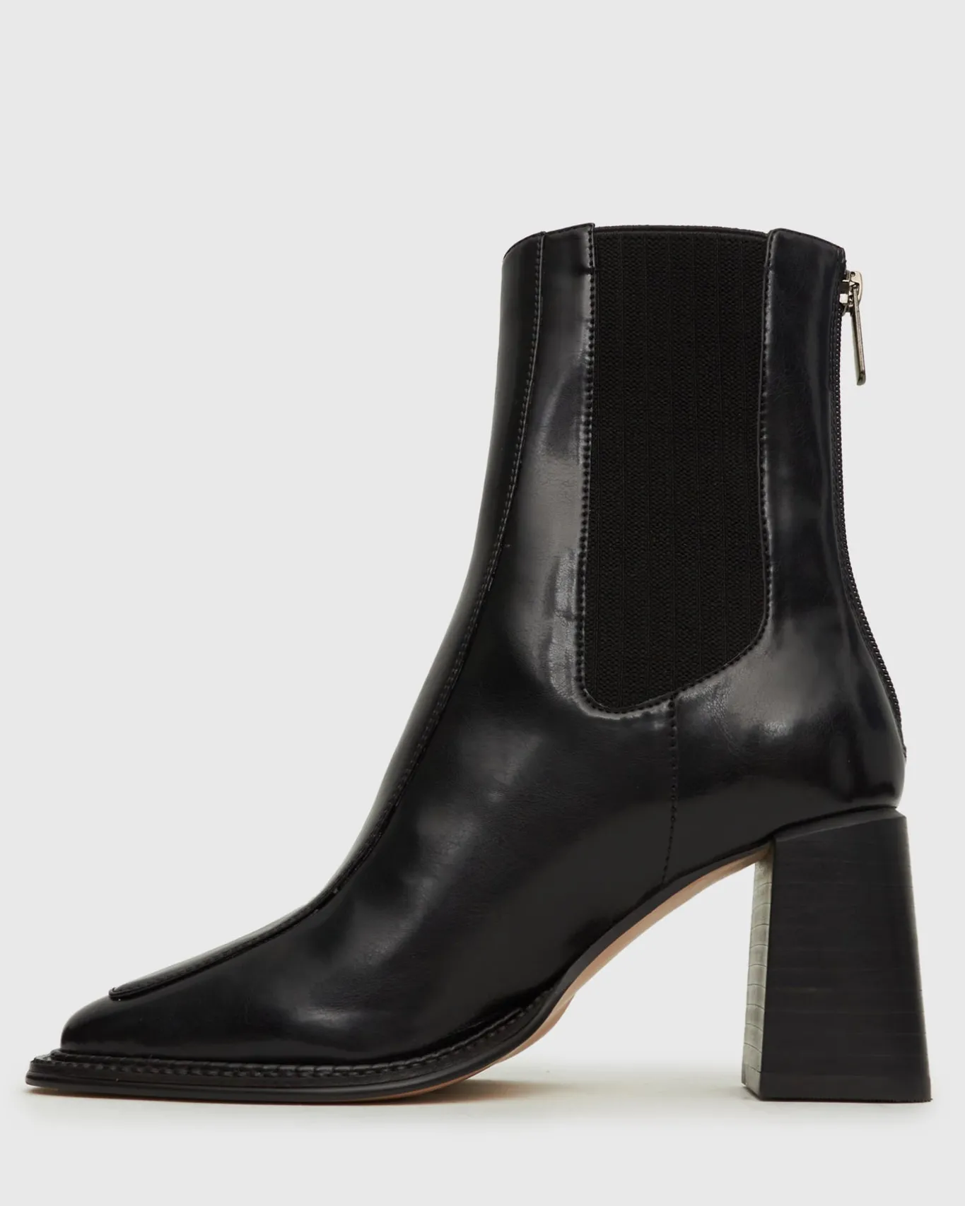 Women Betts Ankle Boots|Chelsea Boots^DOWNTOWN Block Heel Chelsea Boots