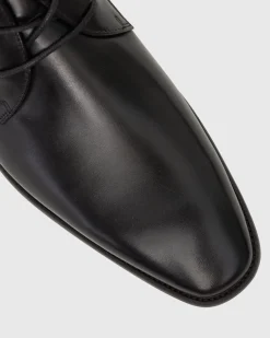 Betts Dress|Leather^EAST Lace-Up Leather Boots