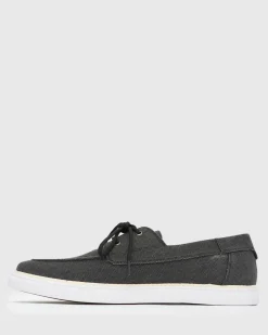 Betts Casual^EMERSON Canvas Boat Shoes