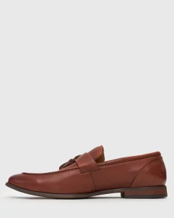 Betts Loafers|Dress^EZRA Leather Tassel Loafers