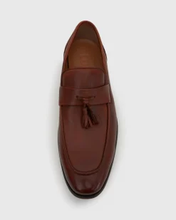 Betts Loafers|Dress^EZRA Leather Tassel Loafers