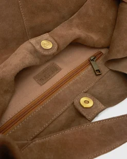 Betts Shoe Matches^FABLE Suede Leather Tote Bag