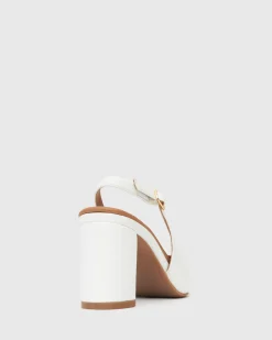 Women Betts Pumps|Bridal^FLOUNDER Pointy Toe Slingback Pumps