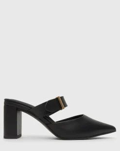 Women Betts Pumps|Block^FREDDIE Vegan Point Toe Mules