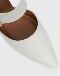 Women Betts Pumps|Bridal^FREDDIE Vegan Point Toe Mules