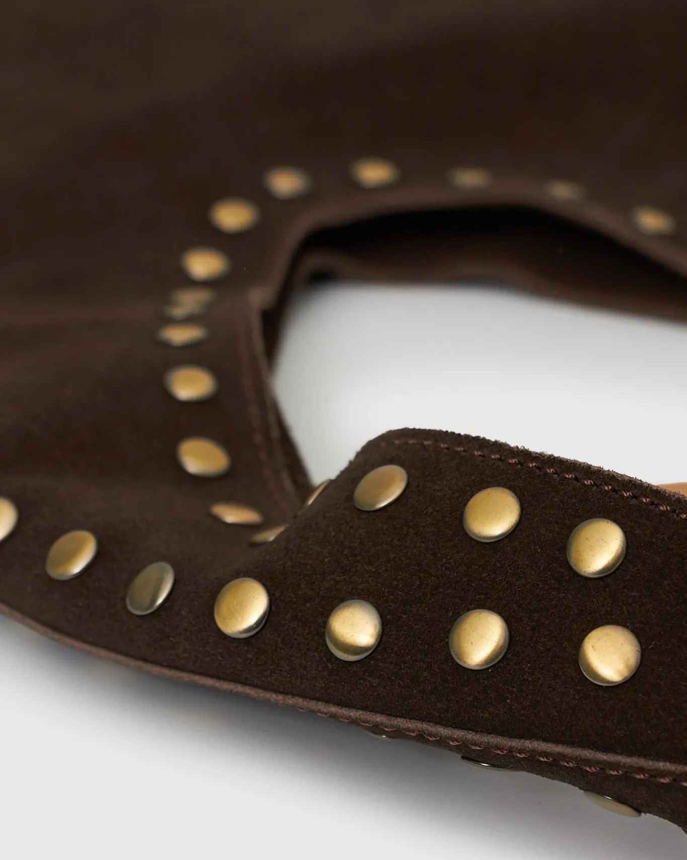 Betts Shoe Matches^FREYA-S Suede Leather Stud Bag