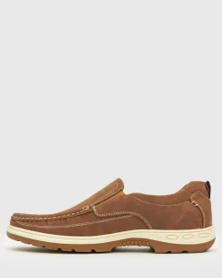 Betts Casual^GAVIN Slip On Boat Shoes