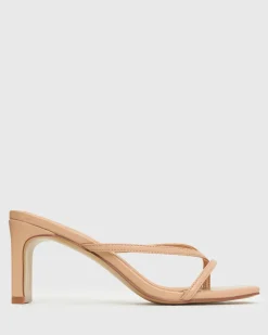Women Betts Block|Low-Mid^GIGI Square Toe Heeled Mules