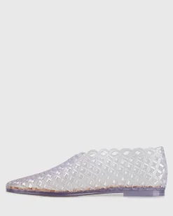 Women Betts Ballets^GREECE Jelly Mesh Ballet Flats