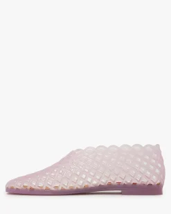 Women Betts Ballets^GREECE Jelly Mesh Ballet Flats