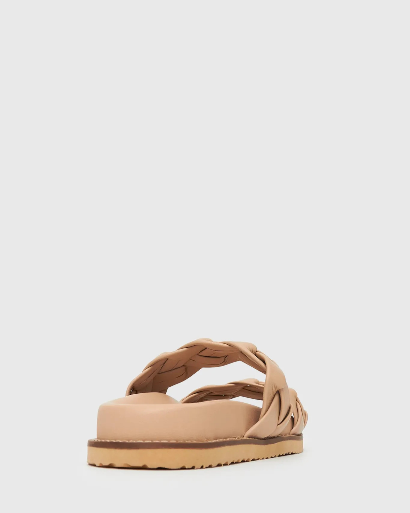 Women Betts Sandals|Flats^HAVANA Leather Braided Slides