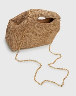 Betts Shoe Matches^HOLIDAY Raffia Handheld Clutch Bag