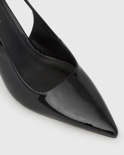 Women Betts Pumps|Low-Mid^JERRY Slingback Stiletto Heel Pumps