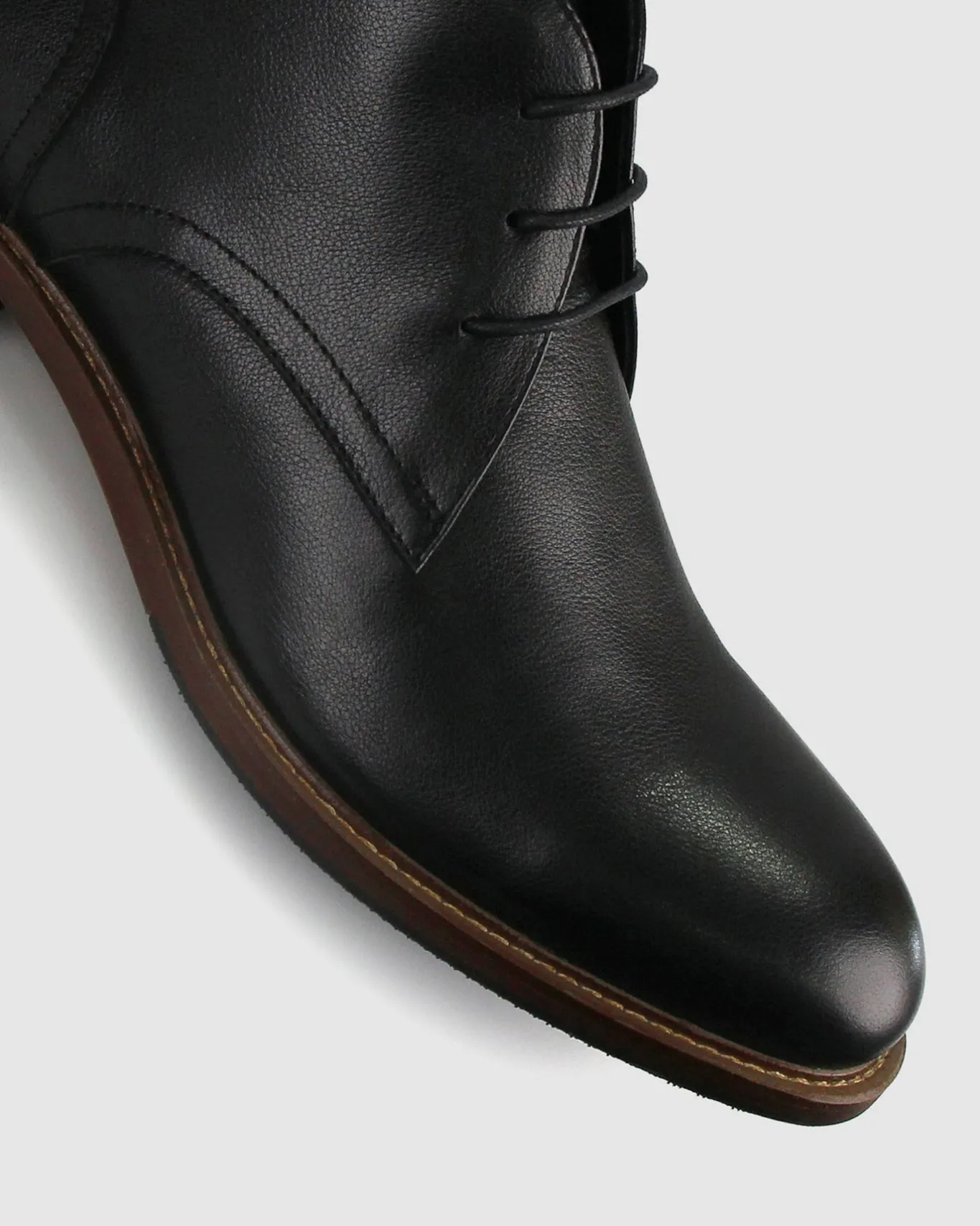 Betts Casual|Dress^JIMMY Leather Lace Up Dress Boots