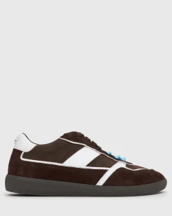Women Betts Leather|Leather^JINX Suede Leather Sneakers