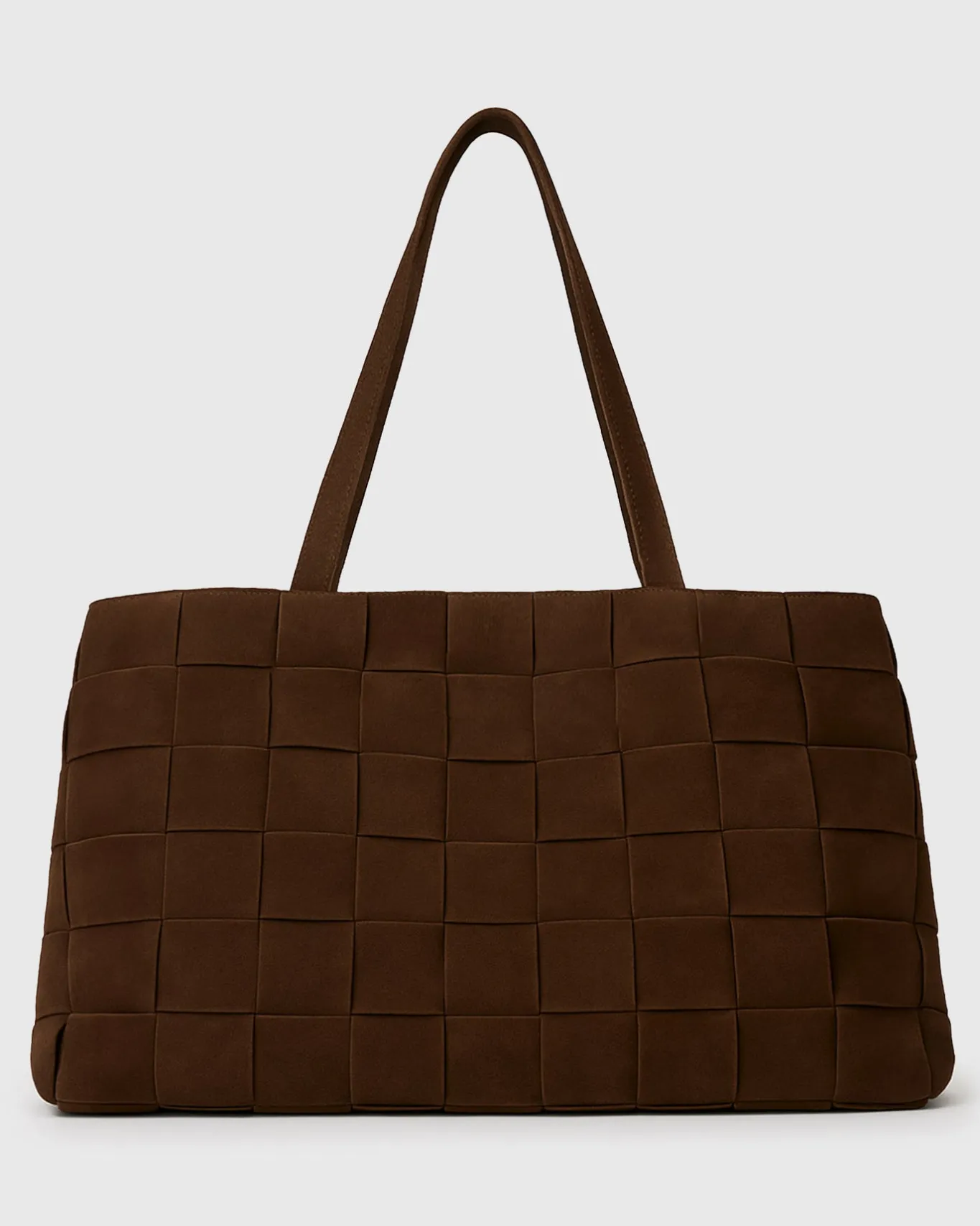 Betts Shoe Matches^KENNIE Leather Woven Tote Handbag