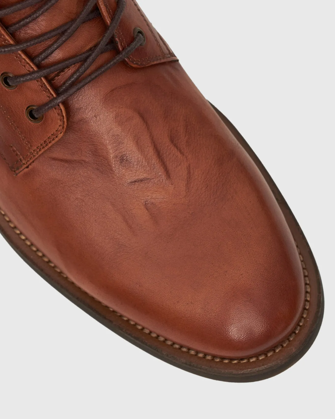 Betts Casual|Leather^KODY Leather Lace-Up Boots