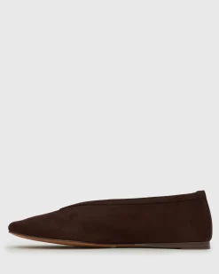 Women Betts Ballets^LENNOX Round Toe Ballet Flats