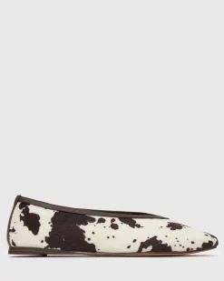 Women Betts Ballets^LENNOX Round Toe Ballet Flats