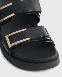 Women Betts Sandals|Flats^MAJORCA Ankle Strap Footbed Sandals