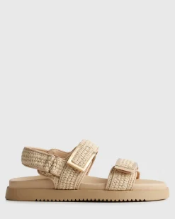 Women Betts Sandals|Flats^MAJORCA Ankle Strap Footbed Sandals