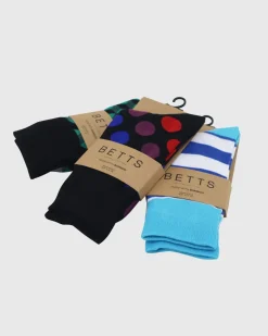 Betts Socks^MENS BAMBOO SOCKS S/M