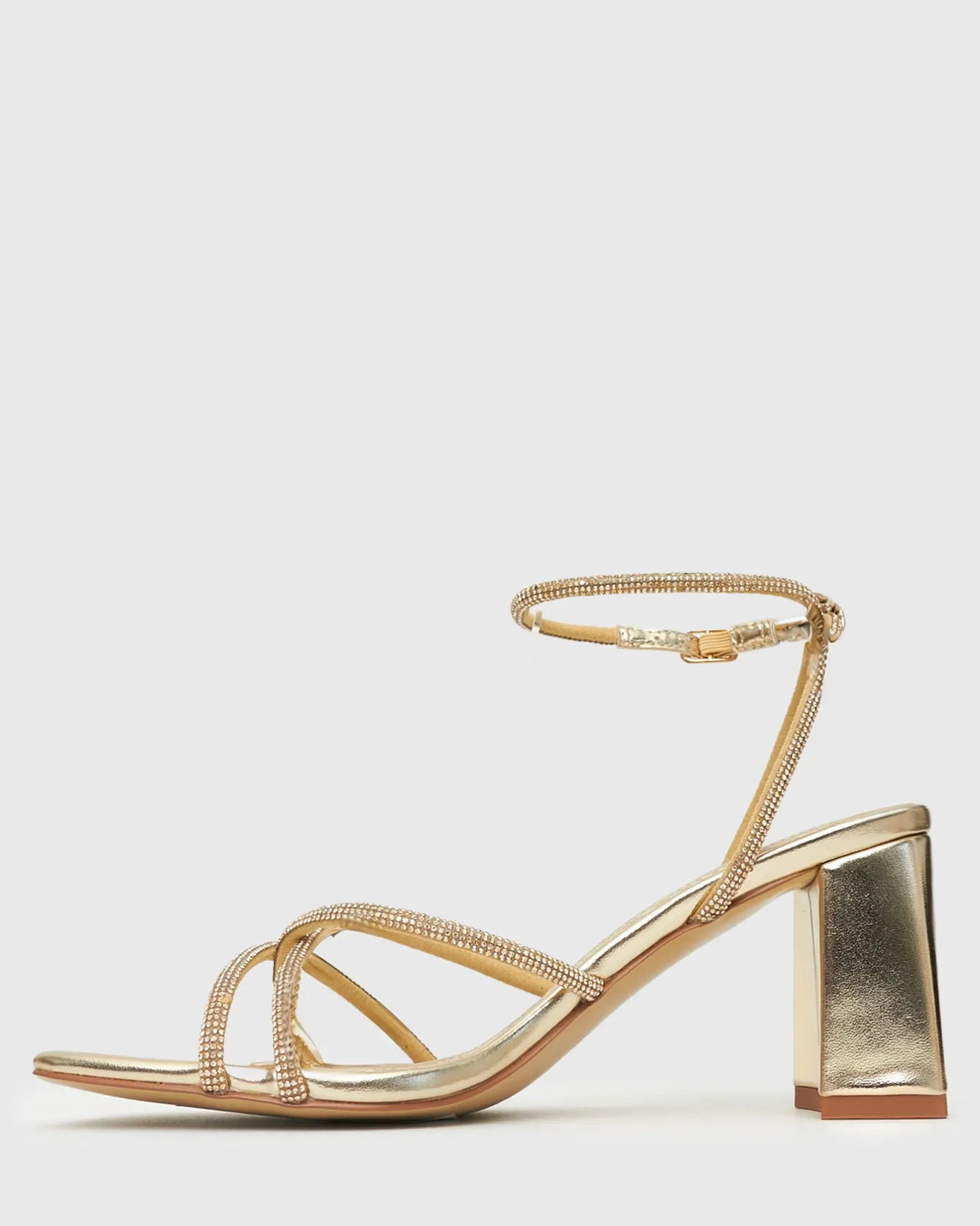 Women Betts High|Strappy^NADINE 2 Block Heel Strappy Sandals