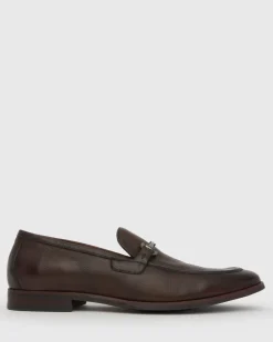Betts Loafers|Dress^NATE Leather Buckle Trim Loafers