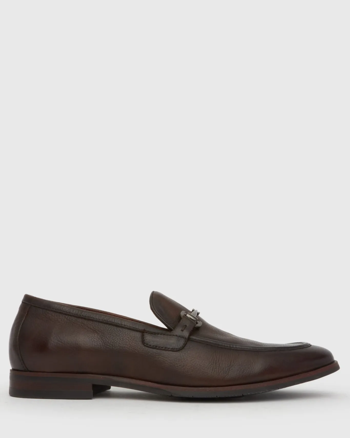 Betts Loafers|Dress^NATE Leather Buckle Trim Loafers