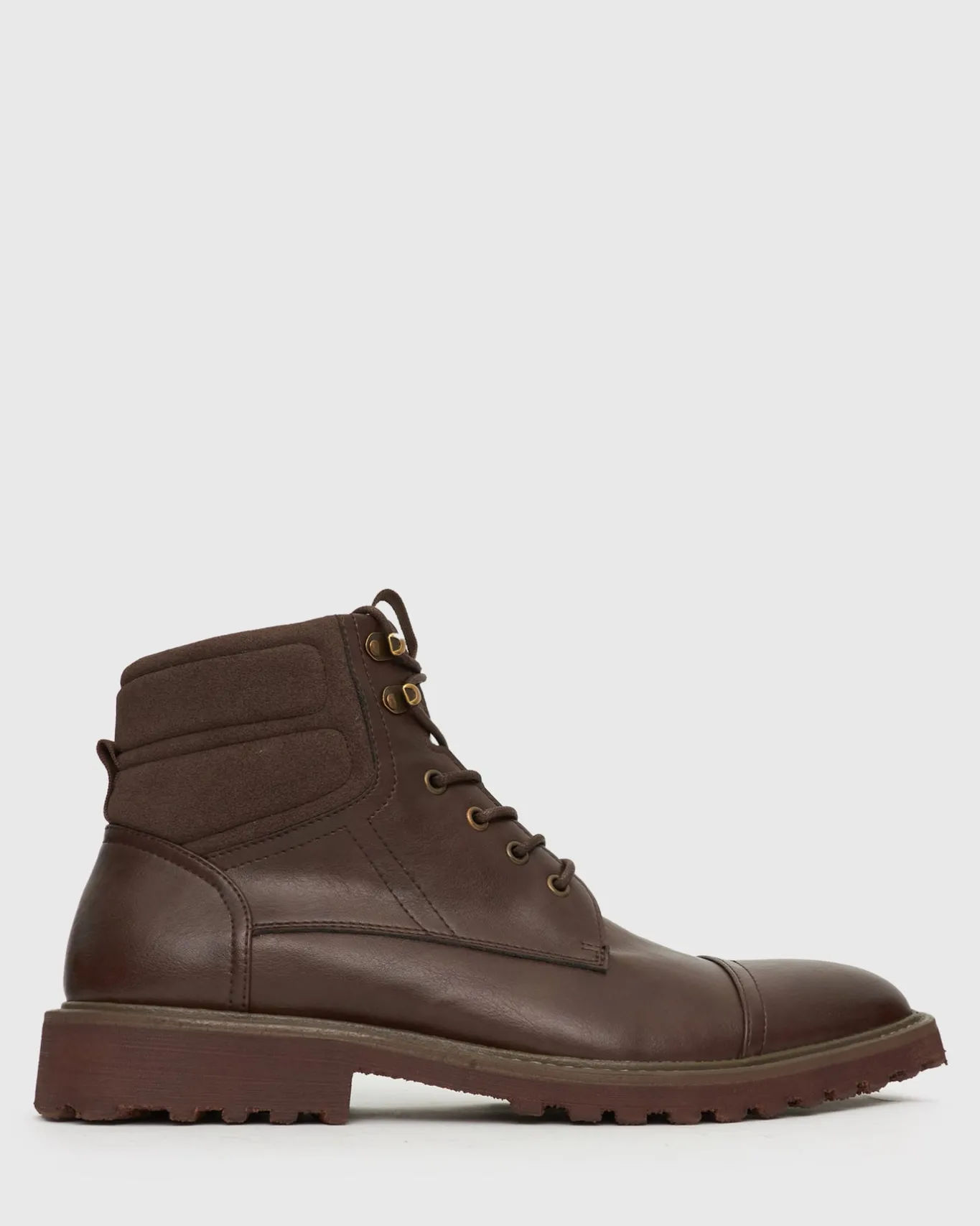 Betts Casual^NIKO Cap Toe Lace Combat Boots