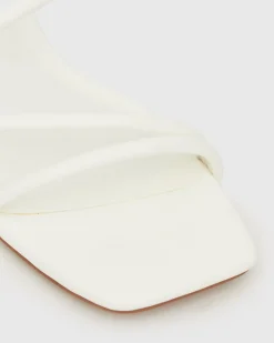 Women Betts Bridal|Block^PRE-ORDER HALLIE Low Wooden Block Heel Mules