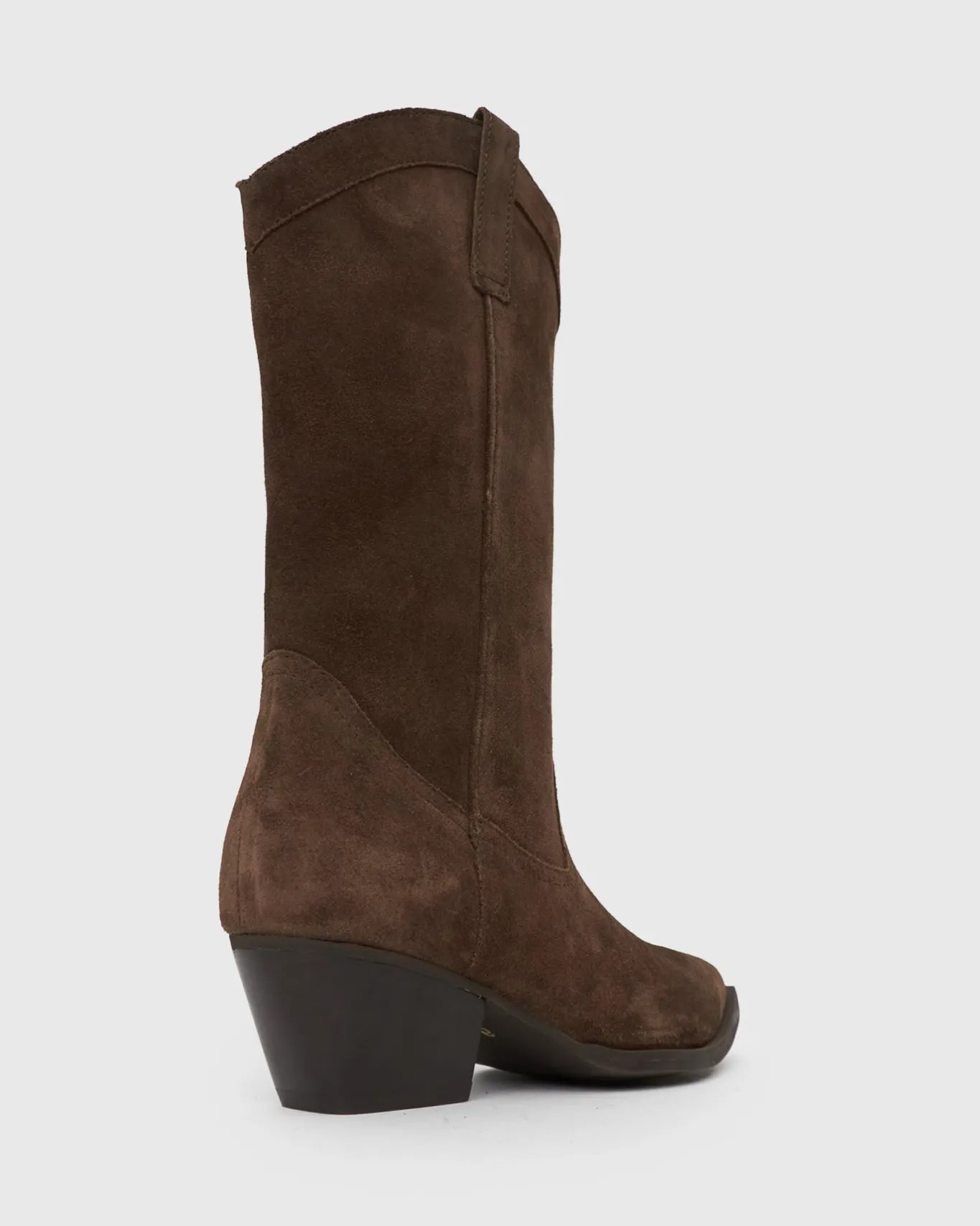 Women Betts Chocolate|Leather^PRE-ORDER HOWDY Suede Leather Western Boots