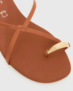 Women Betts Sandals|Flats^PRE-ORDER MANTRA Leather Flat Strappy Sandals