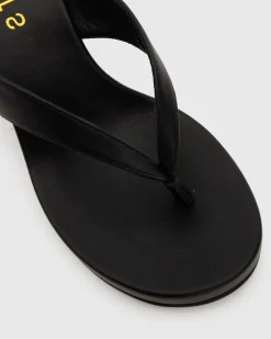Women Betts Platforms|Heeled^PRE-ORDER SABLE Thong Wedge Sandals