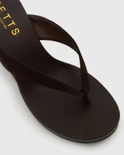 Women Betts Platforms|Heeled^PRE-ORDER SABLE Wedge Thong Sandals