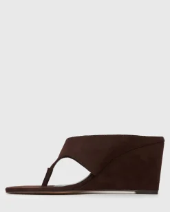 Women Betts Heeled|Wedges^PRE-ORDER SELENE Square Toe Wedge Sandals
