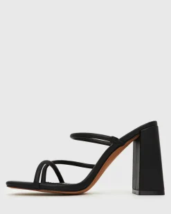 Women Betts Block|High^PRE-ORDER SHAQ High Block Heel Mules