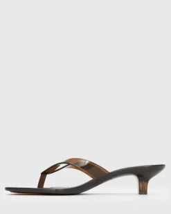 Women Betts Low-Mid|Heeled^PRE-ORDER TYLA Jelly Kitten Heel Thong Sandals