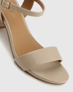 Women Betts Bridal|Block^RORY Vegan Round Toe Sandals
